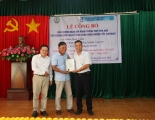 Sao Việt phối hợp Viện IAS - trao giấy chứng nhận đủ điều kiện triển khai Công nghệ BG cho HTX Long Mỹ. huyện Đất Đỏ, BRVT