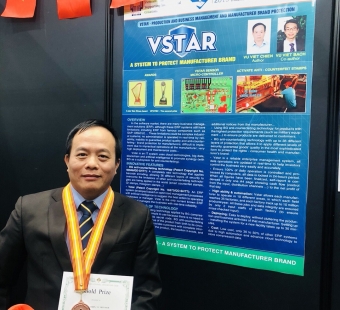 Công Nghệ VSTAR  & Chống Giả BG đoạt huy chương vàng và giải Đặc biệt triển lãm công nghệ Quốc tế 2019UY CHƯƠNG VÀNG VÀ GIẢI ĐẶC BIỆT 2019